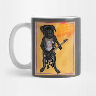 Just Phoebe Bridgers and her dog Mug